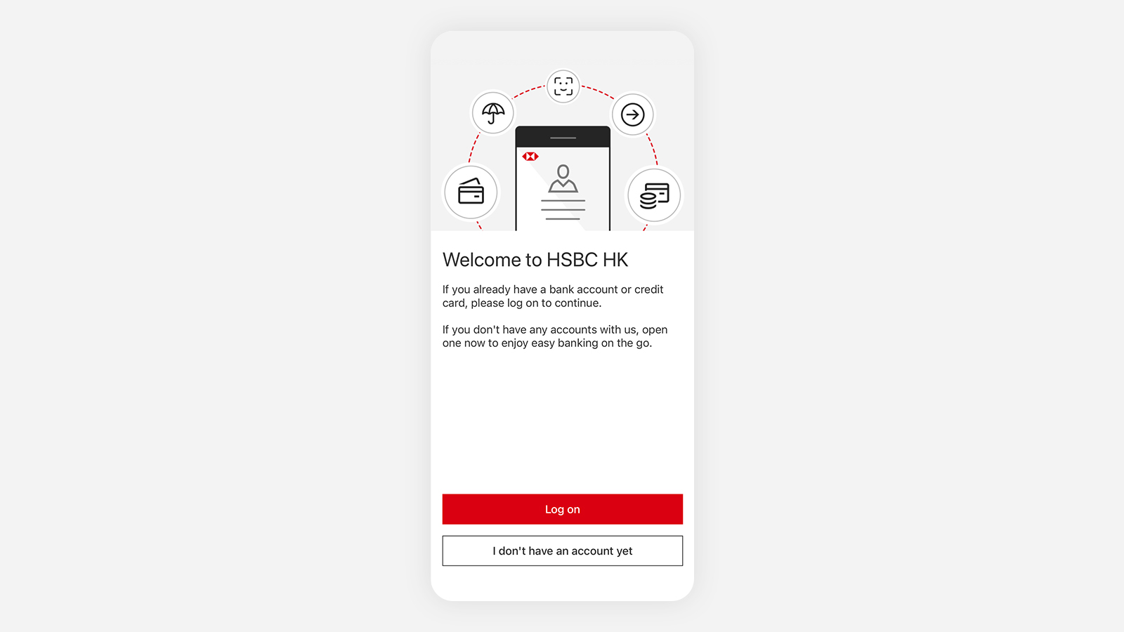 HSBC 开户流程 Step 1 官方截图（实操流程图）